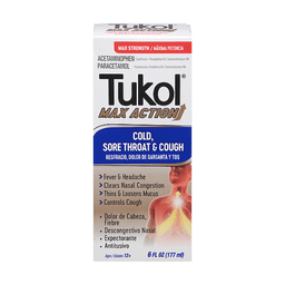 Tukol - JARABE MAX ACTION COLD 6 oz - Medicine