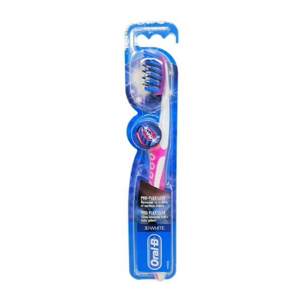 TOOTHBRUSH 3-D WHITE PRO-FLEX (MEDIUM)