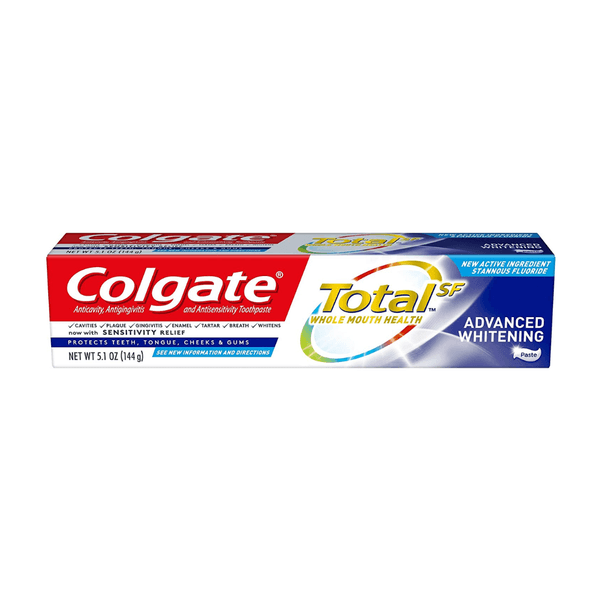 TOTAL ADVANCED WHITENING TOOTHPASTE 5.1 oz 6/2pk