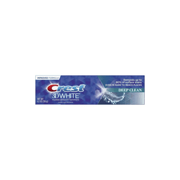 Crest - 3D WHITE DEEP CLEAN TOOTHPASTE 4.1 oz - Oral Care