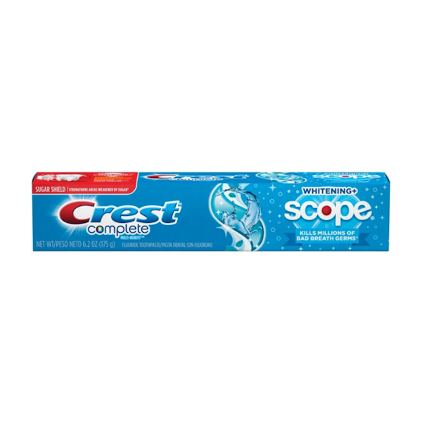 COMPLETE WHITENING + SCOPE TOOTHPASTE  5.4 oz