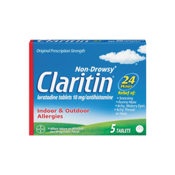 Claritin - ALLERGY RELIEF LORATADINE TABLETS 5 ct - Medicine