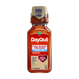 DAYQUIL HIGH BLOOD PRESSURE COLD & FLU 8oz image