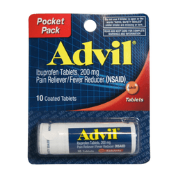 Advil - IBUPROFEN TABLETS VIAL 12/10 ct - Medicine